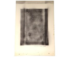 Encre soufflée J-P. Van Lith abstrait dédicace Ernst Van Leyden 1968 XXè