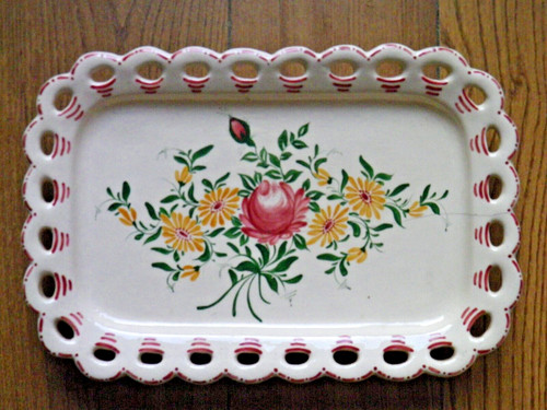 Ancien plat desvres - ancien,