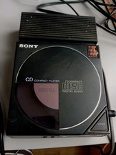 À Restaurer Lecteur CD portable vintage SONY D-14 avec adaptateur D-50 Discman