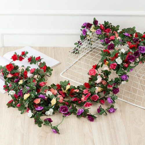 Guirlande murale fleurs