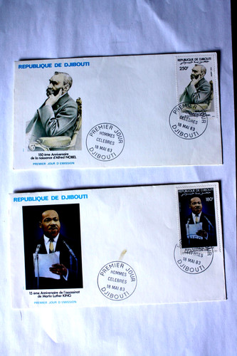 Timbres afrique djibouti - timbres,