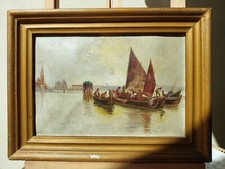Petit Tableau Venise Canal