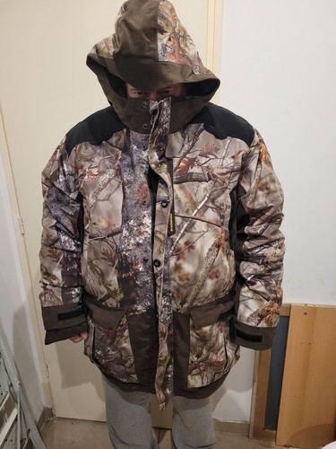 Veste chasse camouflage chaude - camouflage,