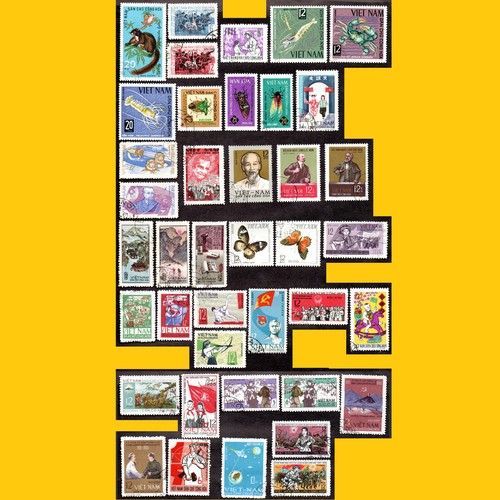 Lot timbres poste - 40,