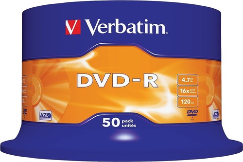 Dvd verbatim x50 - dvd-r,
