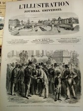L'illustration n°1496 28 oct 1871 crise monétaire pays du pétrole aliénés Paris