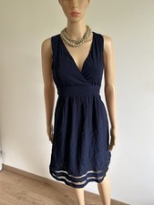 Robe bleue marine sans manches Naf Naf taille 38 TBE