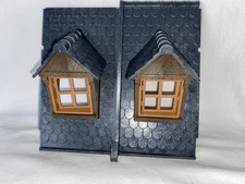 Playmobil Toit 2 Lucarnes Gris