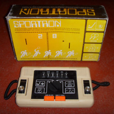 FONCTIONNELLE --- Ancienne console blanche SPORTRON en boite AY-3-8500 Pong