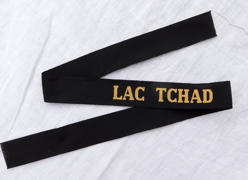 Lac tchad ruban legende - tchad, :