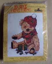 § kit point de croix compté DMC TEDDY TUM TUM