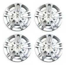 SET 4X ORIGINAL ENJOLIVEUR DE ROUE 16" CITROEN JUMPY IV 98226120TW NEUF TOP