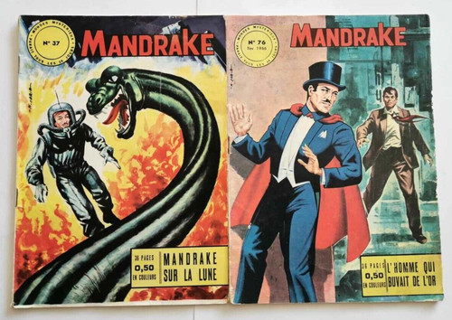 Lot mandrake mondes mysterieux - mondes,