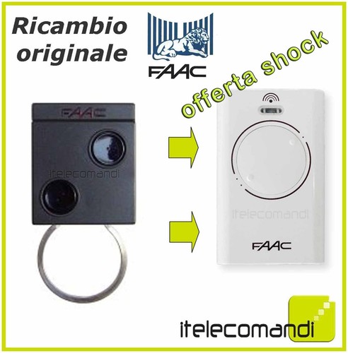Télécommande originale faac - télécommande,