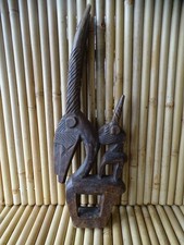 statuette en bois sculpture Africaine design déco Afrique Mali Cimier