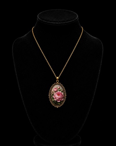 Collier vintage plaqué - vintage, 18