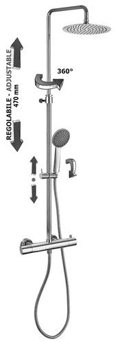 Colonne douche avec - de,