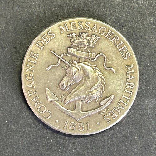 Médaille argent compagnie - argent,,