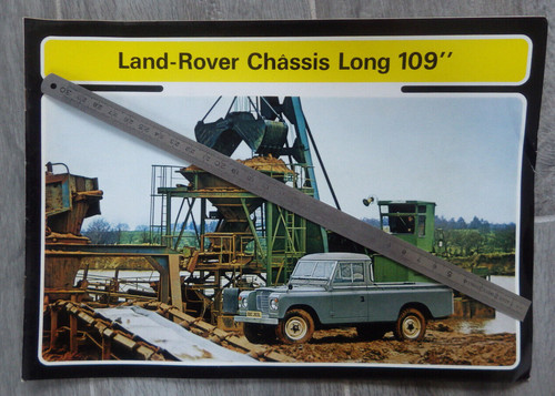 Land rover chassis long - long, 109