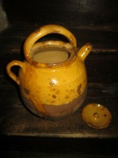 XIX CHEVRETTE CRUCHE HUILE DE