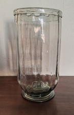 GRAND PHOTOPHORE  EN VERRE SOUFFLE BULLE