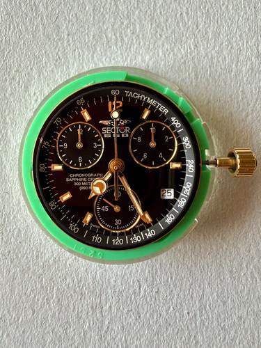 Mouvement quartz chrono - mouvement,