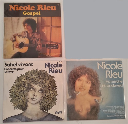 Nicole rieu lot disques - nicole,