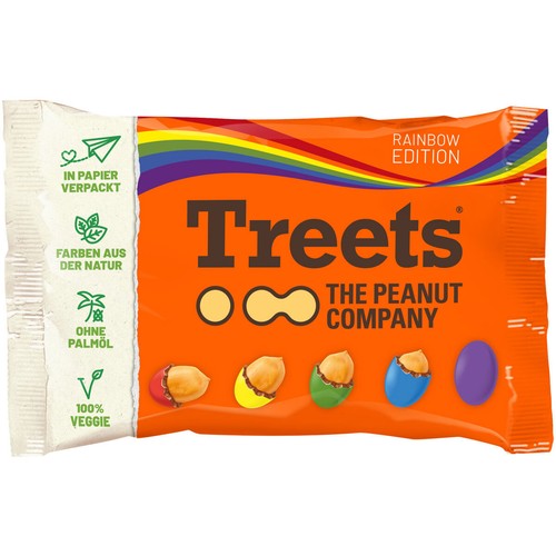 Treets arachides enrobées - treets, de
