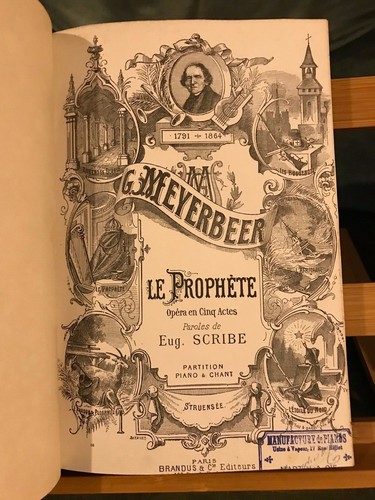 Meyerbeer prophete - le,