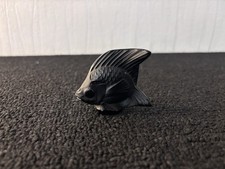 Poisson noir en cristal