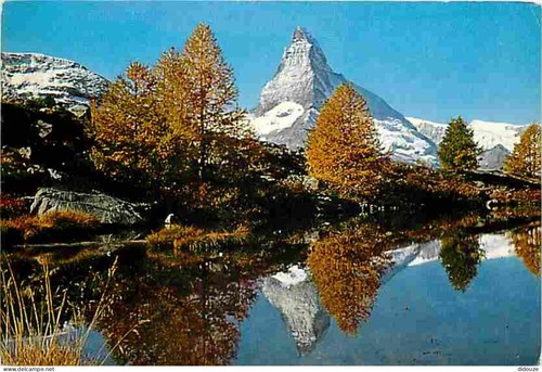 Carte postale suisse - carte,