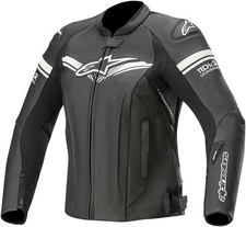 Blouson moto cuir noir