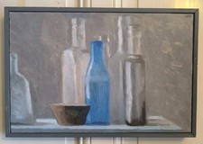 Huile sur toile Mireille