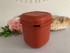 1124⚜️ Ancien Seau à Glace, Bac à Glaçons Tupperware Orange Made In France