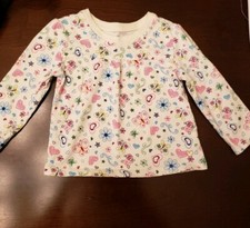 Newborn Girl long Sleeve Shirt