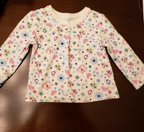 Newborn girl long sleeve shirt - long,