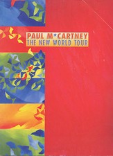 Paul McCartney The New World Tour Live Concert Program Book