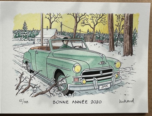 Carte vœux juillard 2020 - carte,