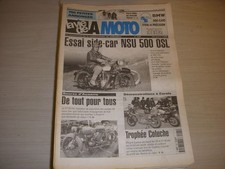 LA VIE DE LA MOTO LVM 245 03.99 SIDE CAR NSU 500 OSL 1935 SIDE PRECISION ALU 39