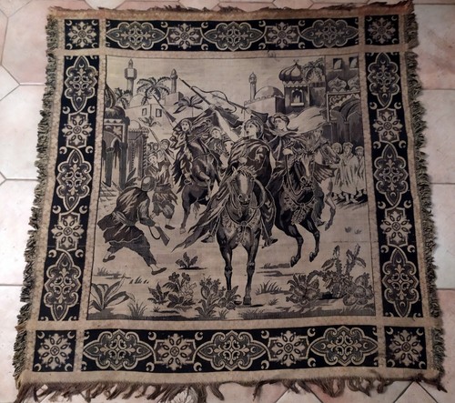 Ancienne tenture tapisserie - ancienne,