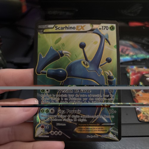 Carte pokémon scarhino - scarhino, ex