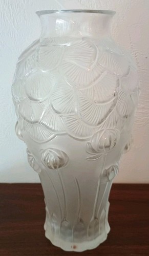 Large lalique glass giverny - lalique,