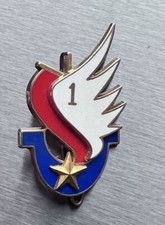 ORIGINAL MILITAIRE INSIGNE 1º