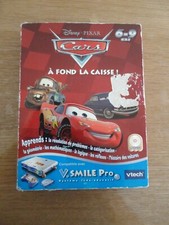 jeu " CARS a fond la caisse " V.SMILE PRO / VTECH