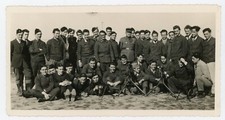 PHOTO, 39 militaires dont gradés officiers mitraillettes régiment Gaston SEBIRE