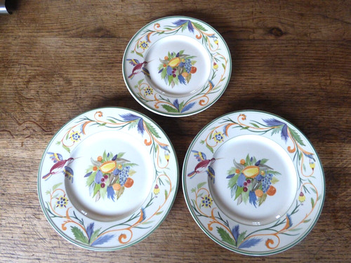 Assiettes faïence de - faïence,