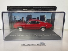 ALTAYA AMERICAN CARS PLYMOUTH BARRACUDA SPORTS FASTBACK FORMULA 1968 1/43