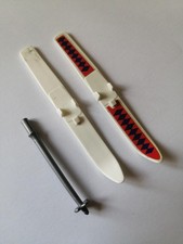 Playmobil skis blanc bâton - skis,