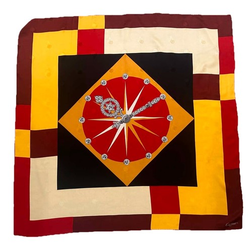 Foulard cartier soie - cartier, en