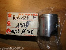 SUZUKI RM 125 - 1975 / 1978 - PISTON D ORIGINE NU COTE 0,25 - 12110-41750